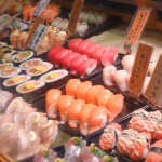 salmon in Japan